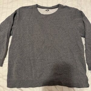 Meta Sport Gray Crewneckneck